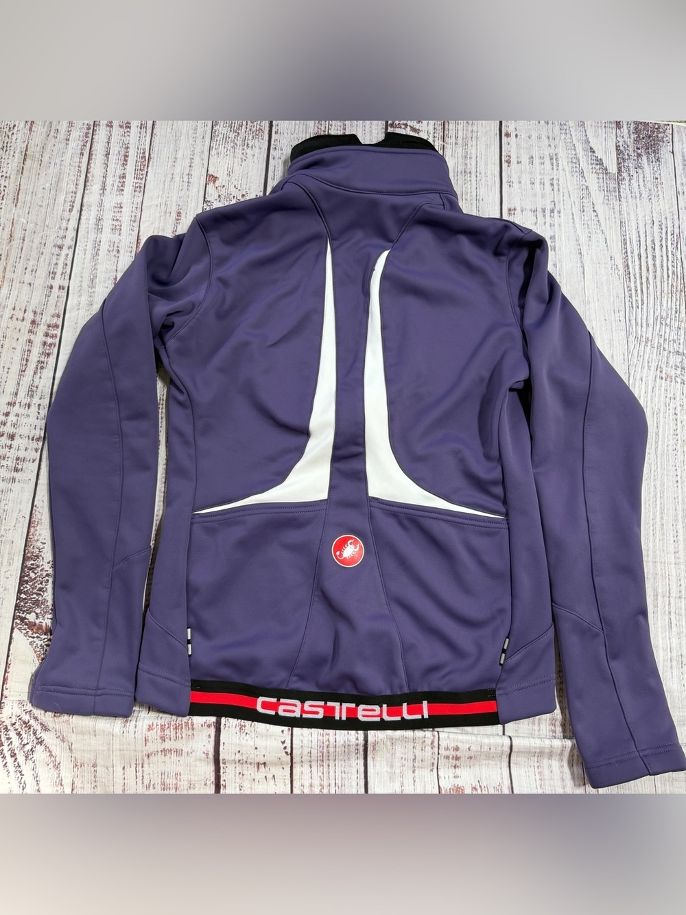 Castelli Women's Purple Windstopper Cycling Jacket Medium - Picture 8 of 9